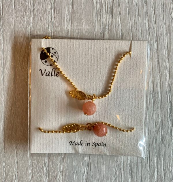 Gargantilla y Pulsera HOJA | By Valle