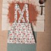 Falda FLOR BORGOÑA | Birinit Petit - Imagen 2