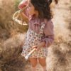 Falda FLOR BORGOÑA | Birinit Petit - Imagen 3