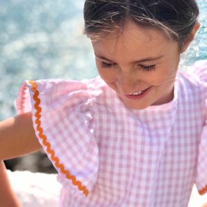 Blusa Vichy CLEMENTINA Minabay Kids