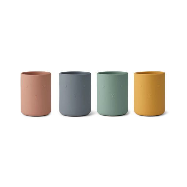Pack 4 vasos Ethan Rabbit Multimix | Liewood