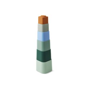 Cubos Apilables Zuzu Dove Blue Multi Mix  | Liewood