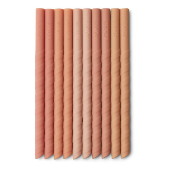 Pack 10 pajitas Dark Rose Multi Mix | Liewood