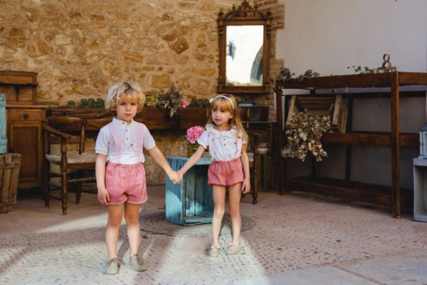 Bombacho Tirantes Rosa Antiguo | James & Co