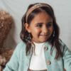 Chaqueta Mohair Verde Agua | Birinit Petit - Imagen 3