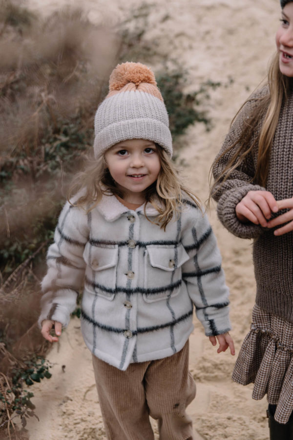 Gorro BICOLOR NATURAL Búho