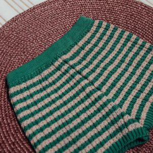 Short Rayas Verde y Rosa | Birinit Petit