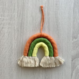 Arcoiris Multicolor Naranja/Verde/Amarillo | PeachApricot