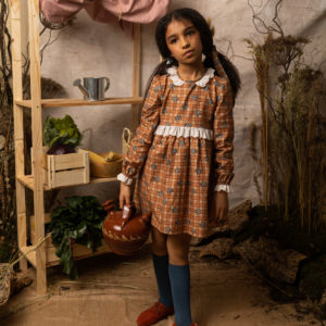 Vestido puntilla Brick | Birinit Petit