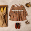 Vestido puntilla Brick | Birinit Petit - Imagen 3