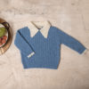Jersey Azul Cuello Picos | Birinit Petit - Imagen 2