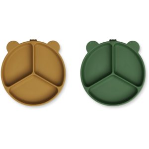 Pack de 2 platos anticaída con divisores Stacy Eden | Liewood