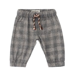 Pantalón Jogger Bebe Cuadro Galés | Tocoto Vintage