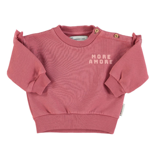 Sudadera "more amore" BB | Piupiuchick
