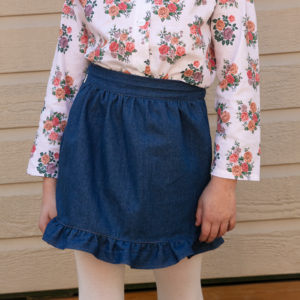 Falda Mini Vaquera | Minabay Kids