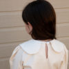 Blusa Beige Bordada | Minabay Kids - Imagen 2