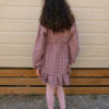 Falda Vichy Chocolat | Minabay Kids - Imagen 2