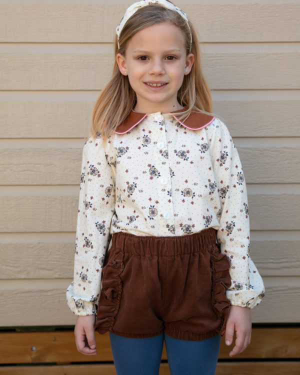 Blusa Bambula Stripes | Minabay Kids