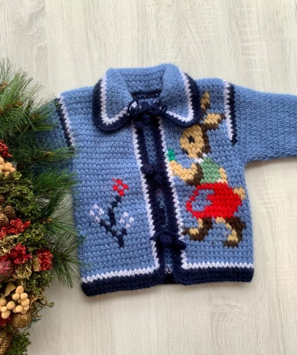 Chaqueta Conejo Azul Plus  | Mi Corazón es Suyo
