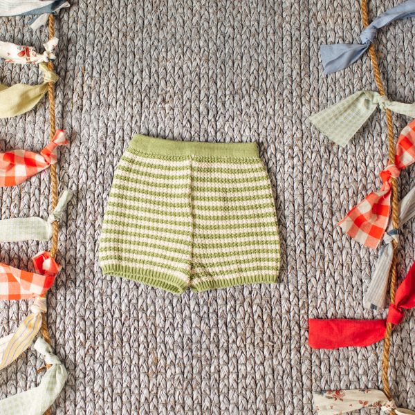 Short Verde y Blanco | Birinit Petit