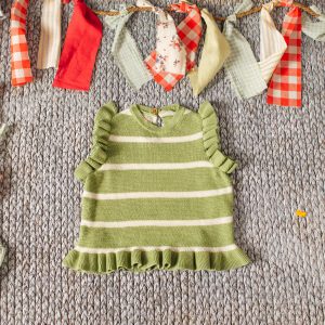 Top Rayas Verde | Birinit Petit