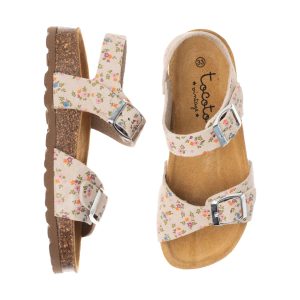 Sandalia Bio Flores | Tocoto Vintage