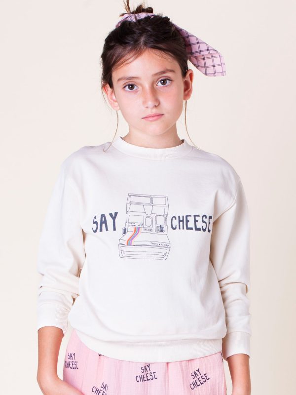 Sudadera Say Cheese | Tocoto Vintage