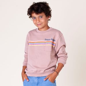 Sudadera Estampado Linias | Tocoto Vintage