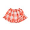 Falda Ruffles Blanco y Rojo | Piupiuchick - Imagen 3