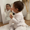 Conjunto Camiseta y Polaina White Milk | North Baby - Imagen 2