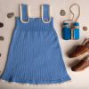 Vestido Tirantes Azulón | Birinit Petit - Imagen 3