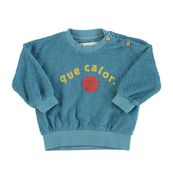 Sudadera "Que Calor" Azul Baby | Piupiuchick