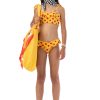 Bikini "Red Lips" Yellow | Piupiuchick - Imagen 2