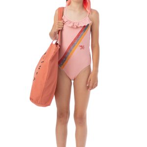 Bañador con Volantes Pink Multicolor | Piupiuchick