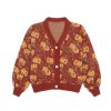Chaqueta punto flor Sari | Birinit Petit - Imagen 2