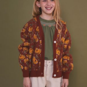 Chaqueta punto flor Sari | Birinit Petit