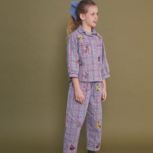 Pantalón bordado Lob | Birinit Petit