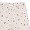 Pantalón culotte guateado niña flor verde Antique | Birinit Petit - Imagen 3
