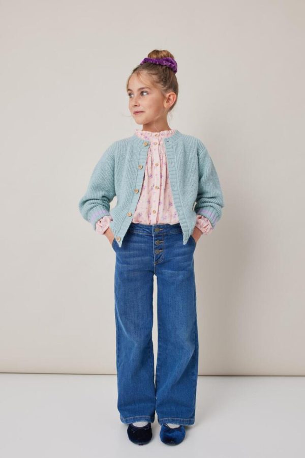 Pantalón Palazzo Denim blue | Tocoto Vintage
