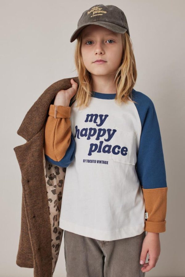Camiseta "My happy place" | Tocoto Vintage