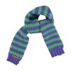 Bufanda green & purple stripes | Piupiuchick - Imagen 2