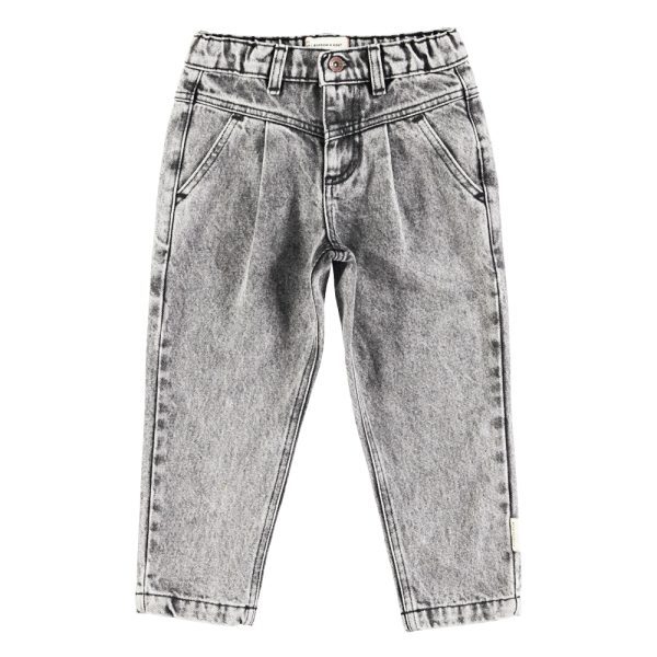 Vaquero mom fit black denim | Piupiuchick