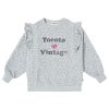 Sudadera estampado flores | Tocoto Vintage - Imagen 2