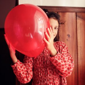 Vestido corto pink w/ red apples | Piupiuchick