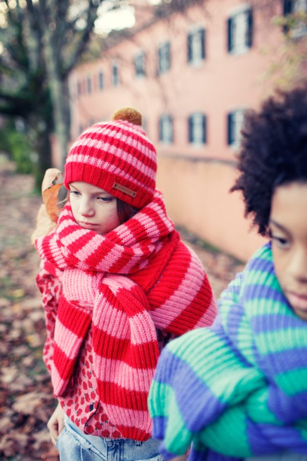 Gorro red & pink stripes | Piupiuchick