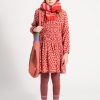 Vestido corto pink w/ red apples | Piupiuchick - Imagen 2