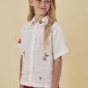 Camisa bordada O Barqueiro | Birinit Petit - Imagen 7