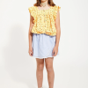 Falda soft denim | Piupiuchick - Imagen 3